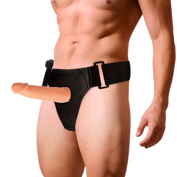 Harness Attraction Willian hollow strap-on, realistic dildo in a natural colour with its straps
