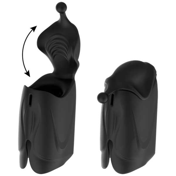 Jamyjob masturbator with its vibrating glans stimulator