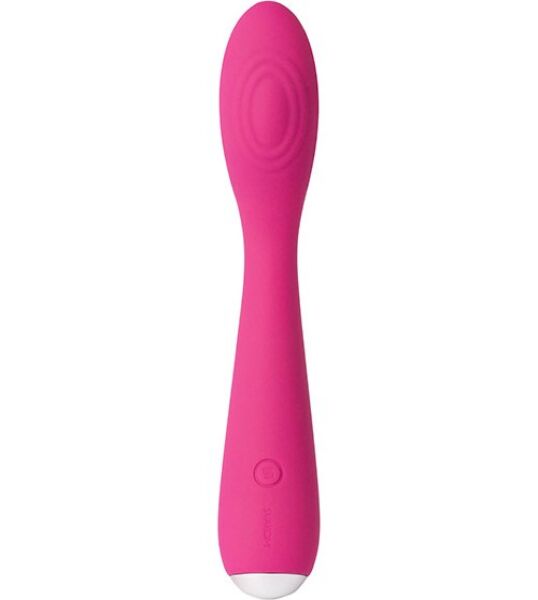 SVAKOM Iris G-spot vibrator in plum, with a spoon-shaped head