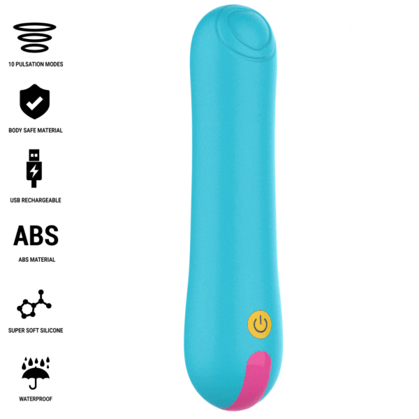 Intense Claudia vibrator with rhythmic tapping function