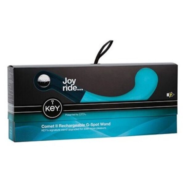Key Comet II G-spot vibrator by KEY by Jopen, curved shape