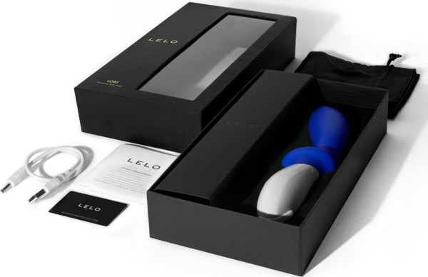LELO Loki prostate massager with its stability ring