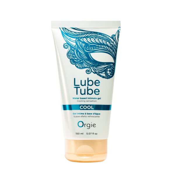 150 ml tube of Orgie Lube Tube Cool water-based lubricant