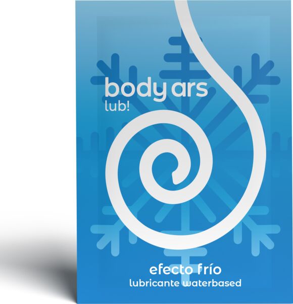 Box of 20 single-dose sachets of Body Ars Cold Effect lubricant