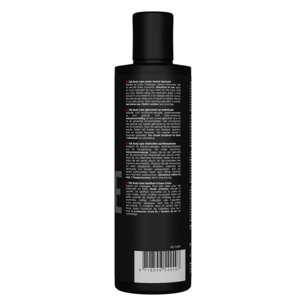 250 ml container of Cobeco Body Lube water-based lubricant