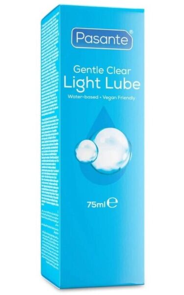 Pasante Light Lube water-based lubricant in a 75 ml bottle