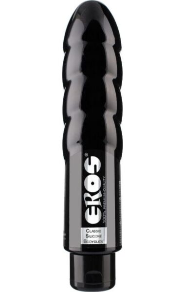 EROS Classic Silicone Bodyglide silicone lubricant in its 175 ml bottle