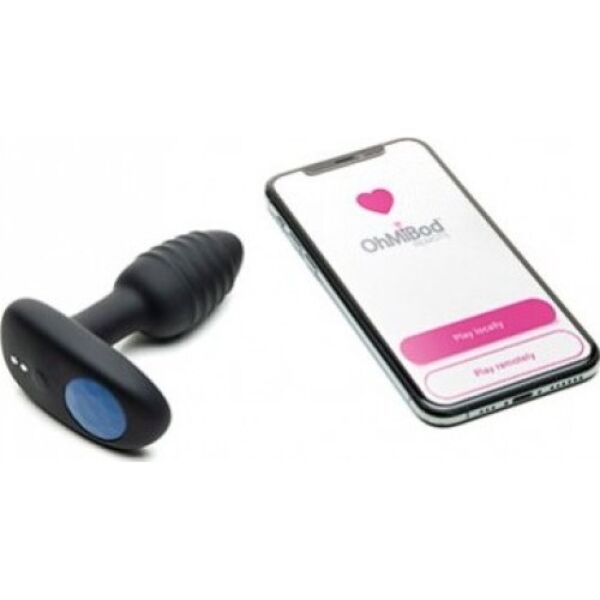 Kiiroo Lumen silicone vibrating butt plug with LED light