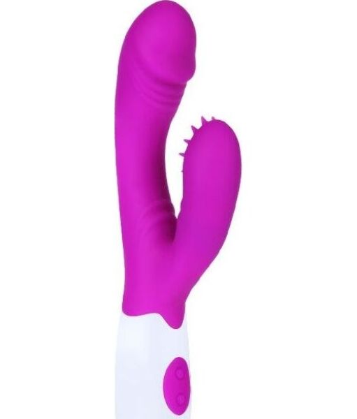 Pretty Love Andre rabbit vibrator in lilac and white