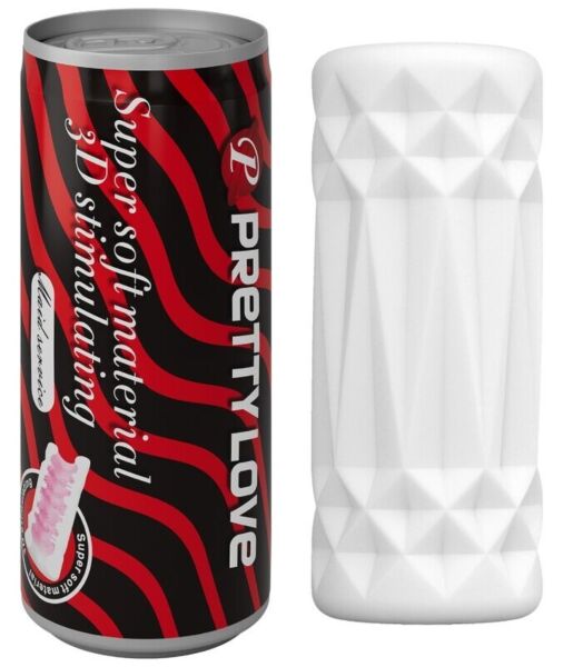 Pretty Love 3D Stimulator Can Model 1 masturbator, shaped like a can