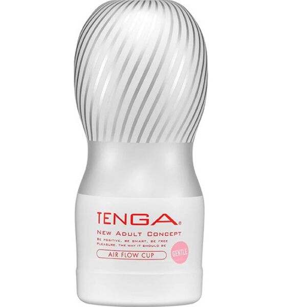 White Tenga Air Flow Cup Delicate Gentle masturbator