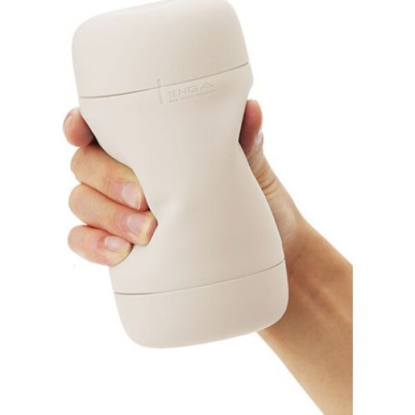 Tenga Puffy Latte Brown masturbator with its cap