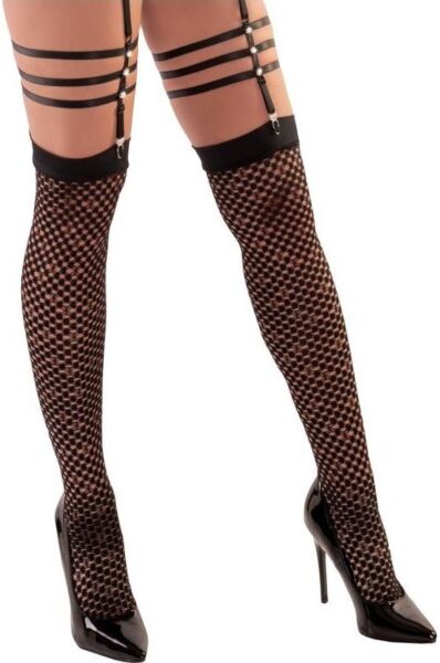 Livco Corsetti Mirenilt stockings with garters