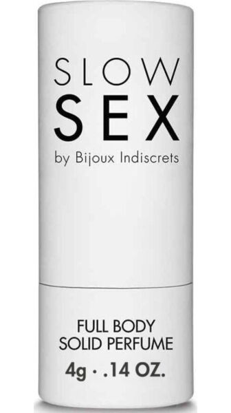 Bijoux Slow Sex Full Body Solid solid body perfume with a coconut scent