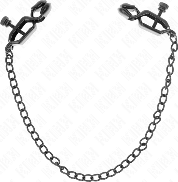 KINK flat nipple clamps with chain