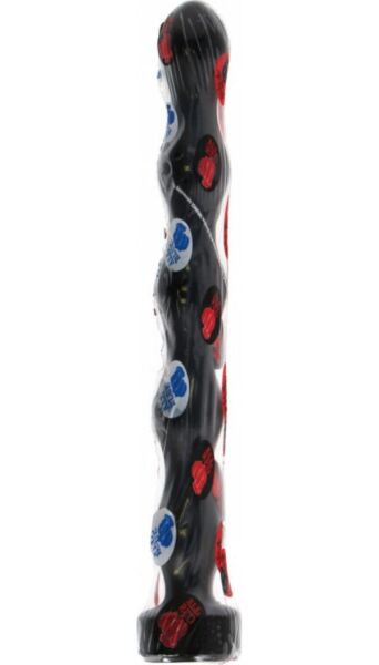 All Black AB69 Hoser butt plug, 32 cm long with varying width