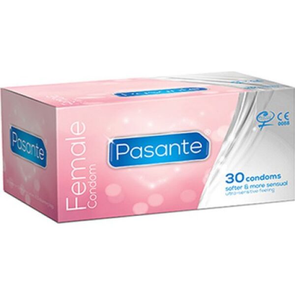 Box of 30 Pasante Internal Female Condoms