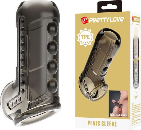 Penis sleeve Pretty Love Textured Penis Sheath