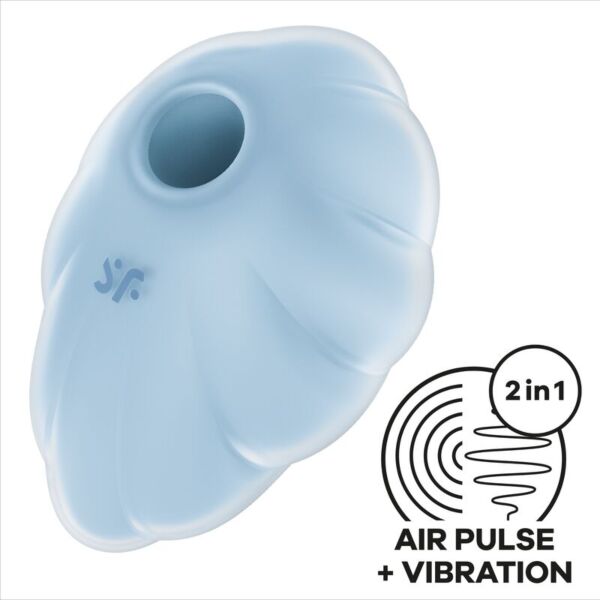 Satisfyer Cloud Dancer clitoral suction toy, with its transparent cloud shape