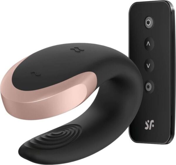 Satisfyer Double Love couples vibrator, U-shaped