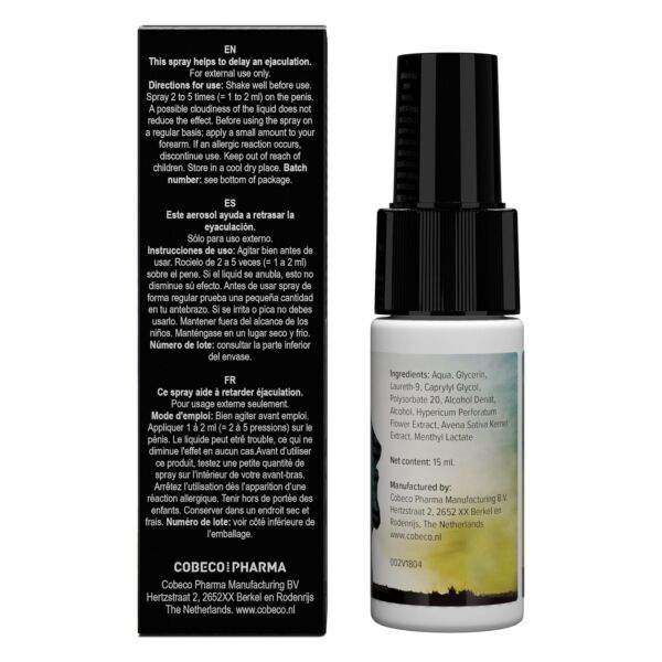 Cobeco Black Stone 15 ml delay spray