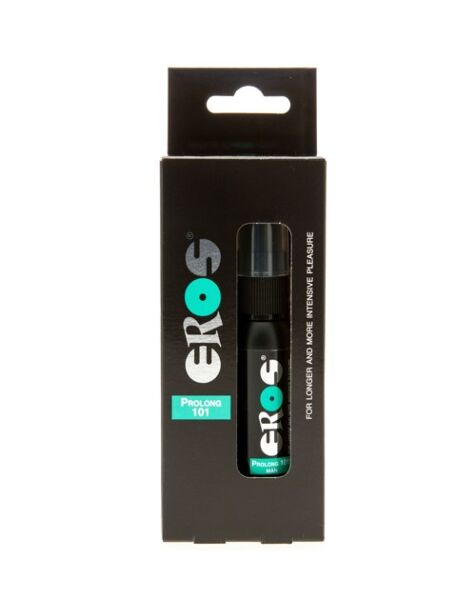 EROS Prolong 101 delay spray in its 30 ml bottle