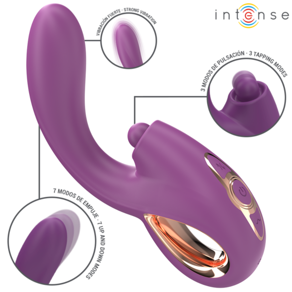Intense Lali G-spot vibrator with thrusting and vibration