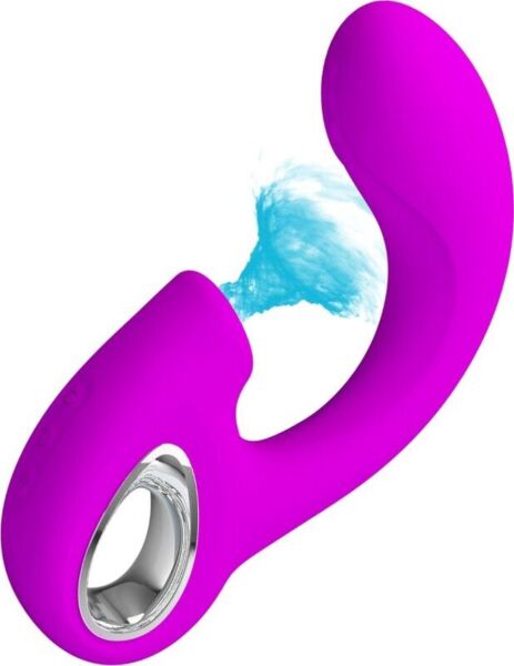 Pretty Love BI-300098 dual vibrator with clitoral mouth