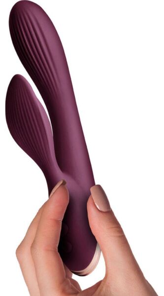 Climaximum Lyanna rabbit vibrator with a clitoral stimulation arm