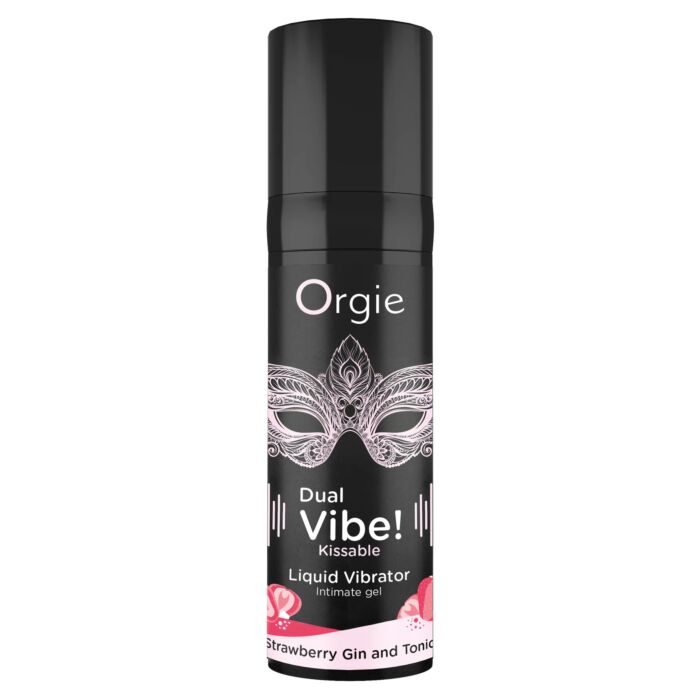 DUAL VIBE! STRAWBERRY GIN & TONIC KISSABLE LIQUID VIBRATOR DUAL VIBE! STRAWBERRY GIN & TONIC KISSABLE LIQUID VIBRATOR