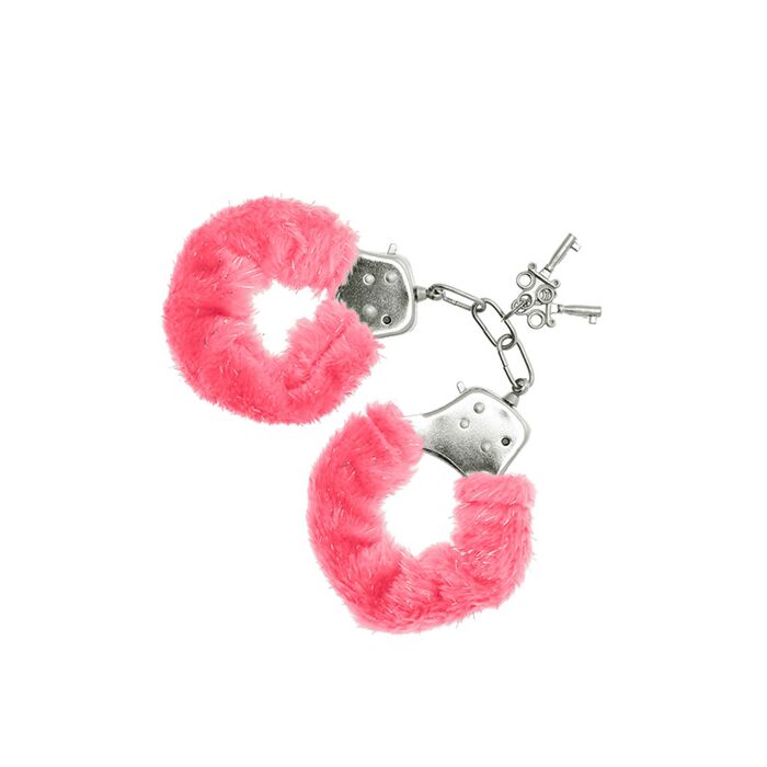Furry Cuffs Pink Furry Cuffs Pink