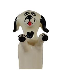 Condom CONDOMERIE Hand-Painted White Dog XL