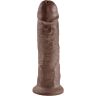 King cock 10 inch brown