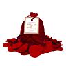 Trail of roses red petals