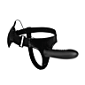 Pretty love myron vibrating strap on and hollow dildo