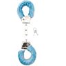 Furry handcuffs blue