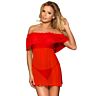Subblime short dress + thong red l/xl