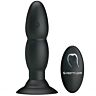 Pretty love plug with vibrator and rotation functions by remote control