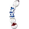 Icicles number 18 hand blown glass massager