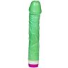 Waves of pleasure vibrator green 23 cm