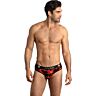 Men's Slip ANAIS SAVAGE Red Animal Print