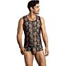 Men's Lingerie ANAIS POWER TOP XL with Floral Design