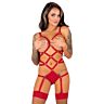Lingerie Set Livco Corsetti Thiara Red - Elegant Design