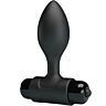 Anal Butt Plug Pretty Love 10 Vibrations Black