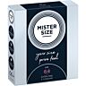 Mister size 64 (3 pack) - preservativos natural , latex