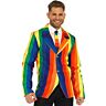 Blazer & Tie Set Leg Avenue Rainbow Unique Style