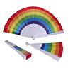 LGBT Fan PRIDE Rainbow Fabric Unique Design