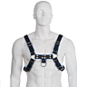 BDSM Harness Leather Body Chest Bulldog for Men