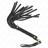 Mini Whip KINK Black Suede 30cm - Sensual Pleasure