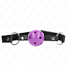 Ball Gag KINK 4.5cm Purple Silcone Luxury